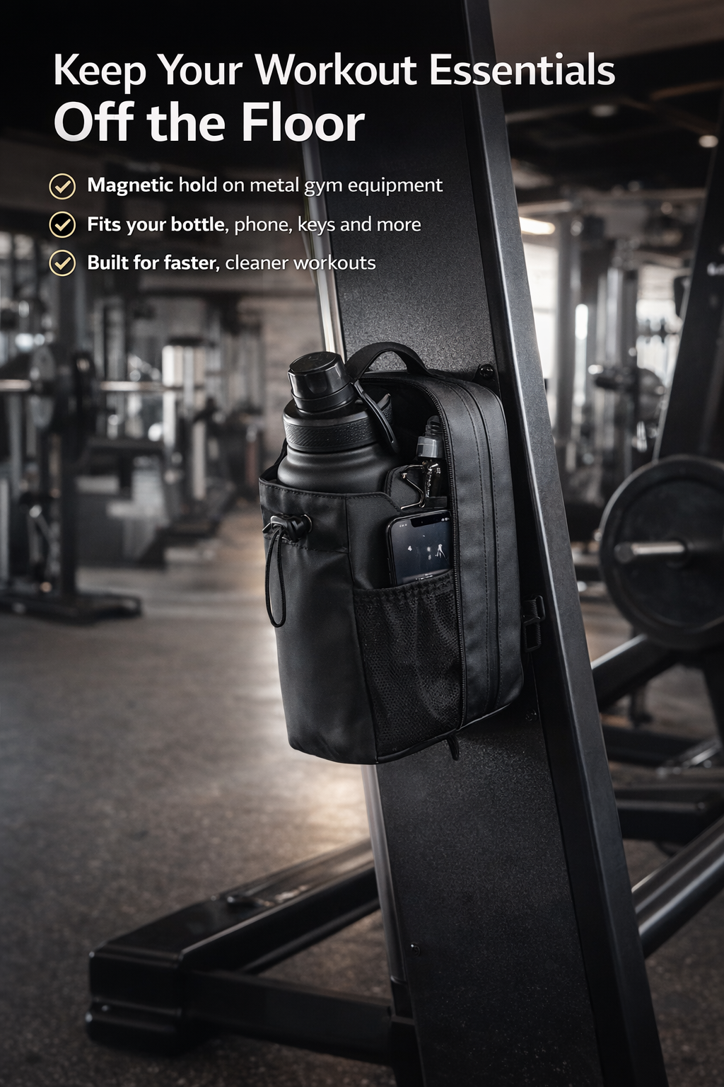 Refordge Magnetic Gym Bag